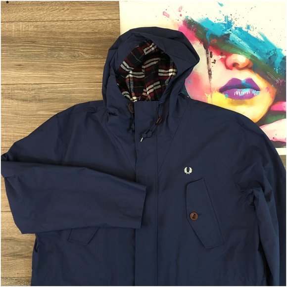 fred perry winter coats